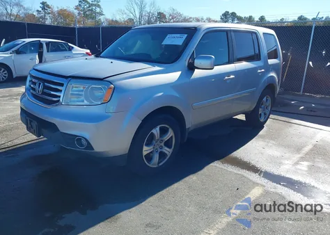 2014 Honda Pilot Ex from USA, damaged, VIN 5FNYF4H46EB043086